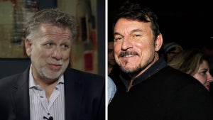Steve Jacob, co-CEO of WPA, and Bill Dispoto, president of DDA Talent. (YouTube/Getty Images)