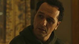 Matthew Rhys as Mayor Tom Loftis in “Widow’s Bay” Season 1, Episode 10 (Apple TV)