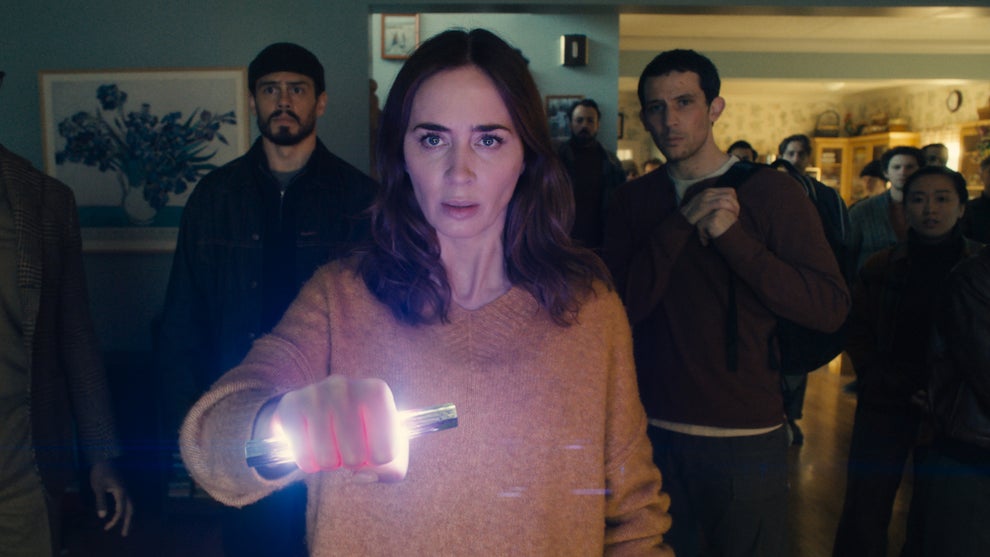 Emily Blunt and Josh O'Connor in "Disclosure Day"