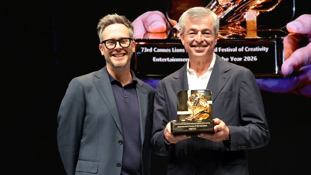 Simon Cook and Eddy Cue