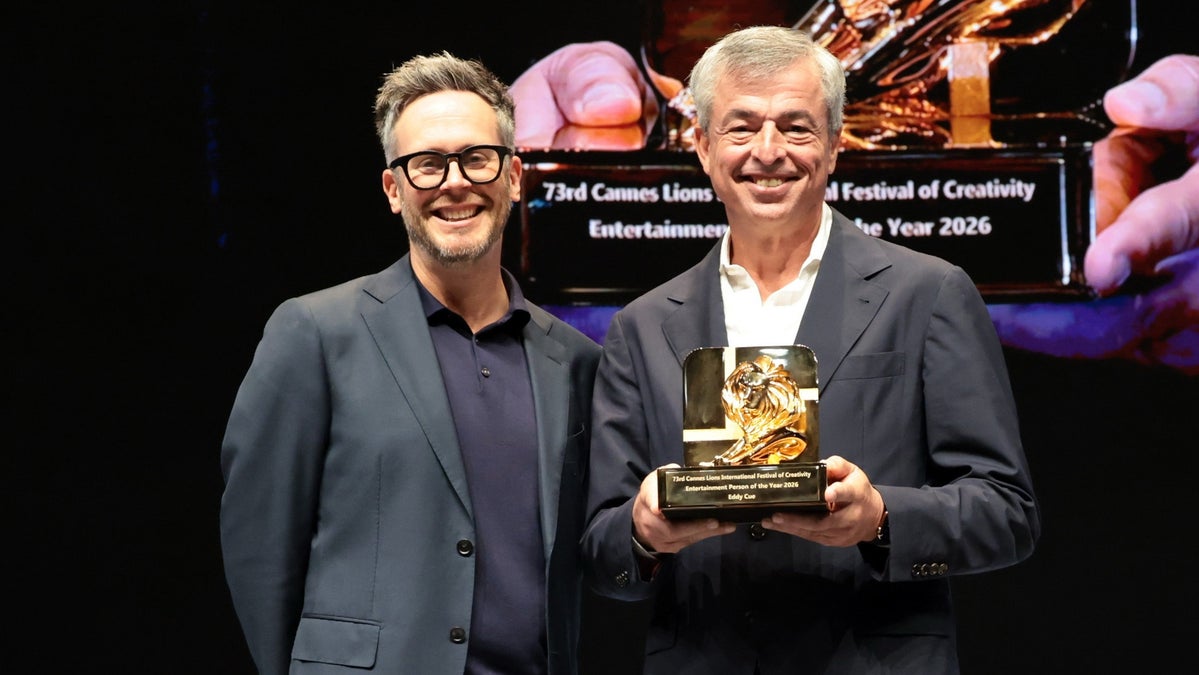 Simon Cook and Eddy Cue