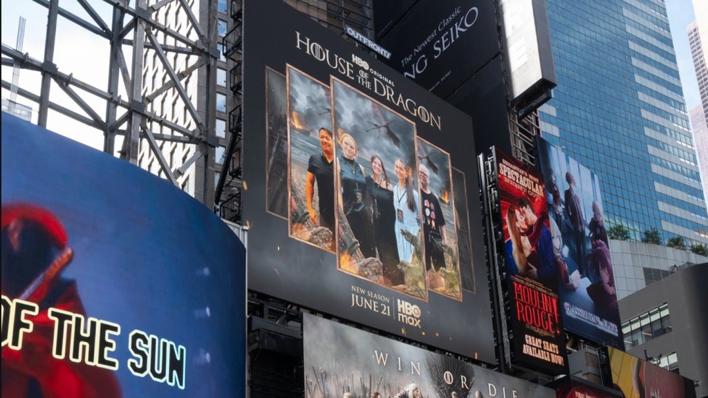 House of the Dragon Times Square activation