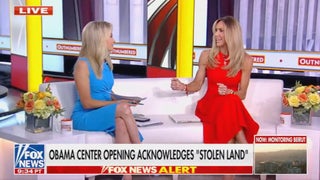 Lara Trump Says Taxpayers Funded the Obama Presidential Center. They Did Not | Video