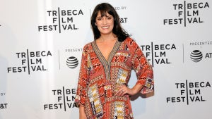 Paget Brewster attends 2017 Tribeca Film Festival 'Another Period' at SVA Theatre on April 26, 2017 in New York City