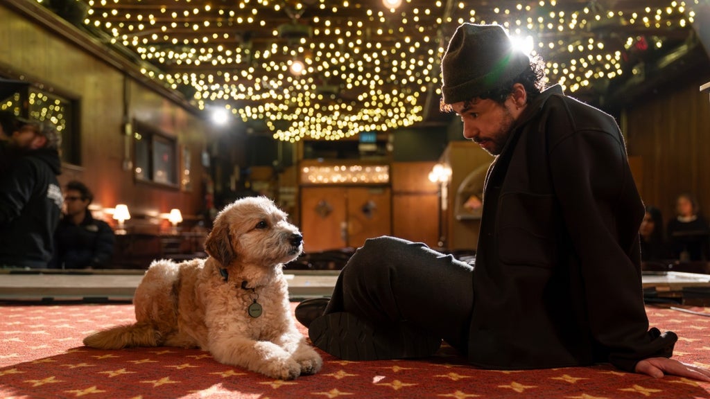 Ramy Youssef and his dog in "In Love"