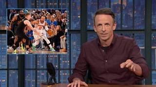 Seth Meyers Accurately Predicts Trump Getting Booed at NBA Finals | Video