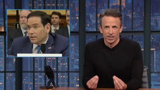 Seth Meyers Assures Marco Rubio ‘We Believe You’ About Trump’s Late Night Calls: ‘That’s Why He’s Asleep During the Day!’