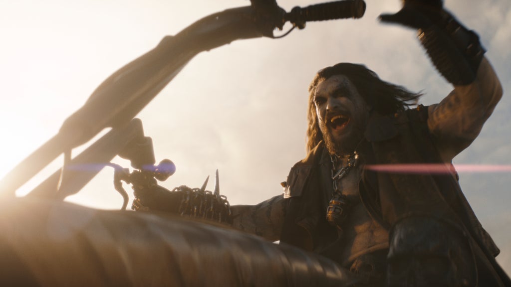 Jason Momoa as "Lobo" in "Supergirl"