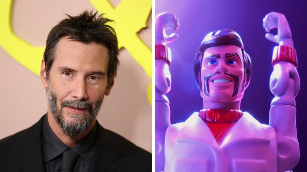 Keanu Reeves voices Duke Caboom in "Toy Story 5"