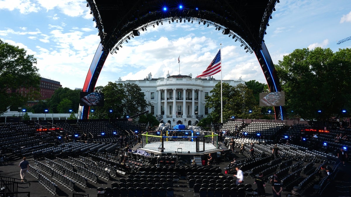 How to Watch Trump’s Birthday UFC Freedom 250 White House Fight