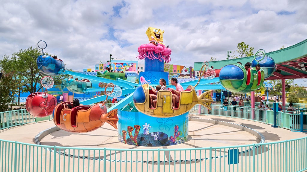 A "SpongeBob Squarepants" attraction at Universal Kids Resort