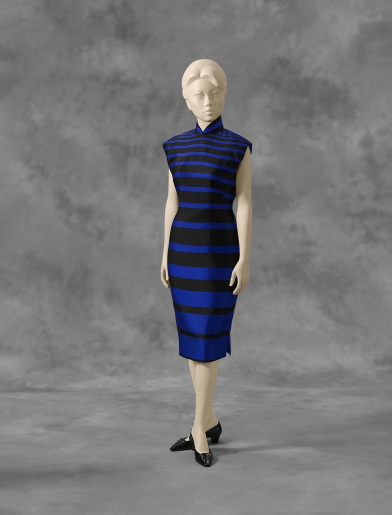 Dress (cheongsam), Hong Kong, early to mid-1960s. Source: Museum Associates/LACMA
