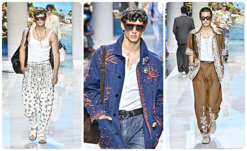 Dolce & Gabbana men's Spring 2027. Source: Getty