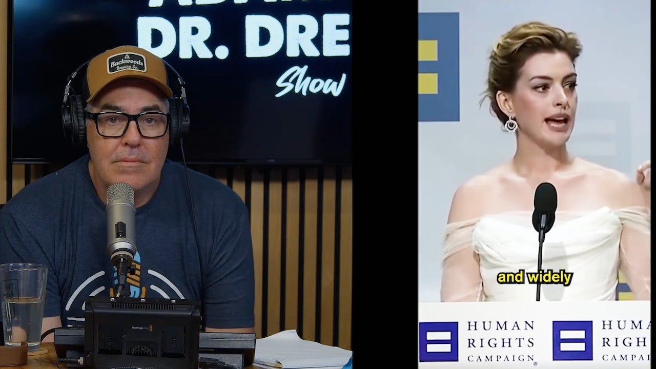 ScreenWireDaily — Adam Carolla Melts Down Over Anne Hathaway’s Speech on White, Straight Men: ‘Doesn’t Know What She’s Talking About’