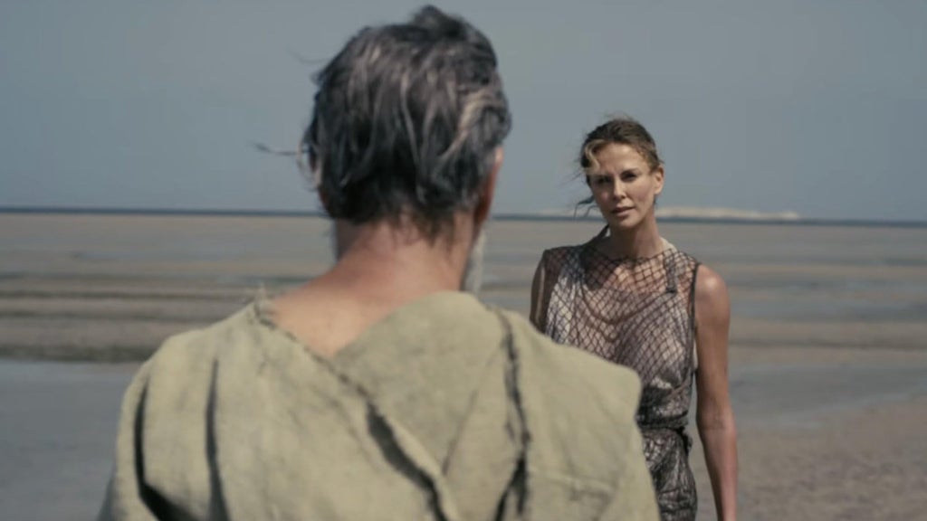 Charlize Theron in "The Odyssey" (Credit: Universal Studios)