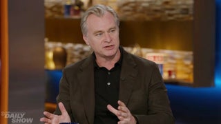Christopher Nolan Shocks Jon Stewart Explaining How ‘Oppenheimer’ Helped Him Make ‘The Odyssey’