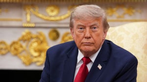 President Donald Trump in the Oval Office of the White House on July 14, 2026 in Washington, DC. (Credit: Andrew Harnik/Getty Images)