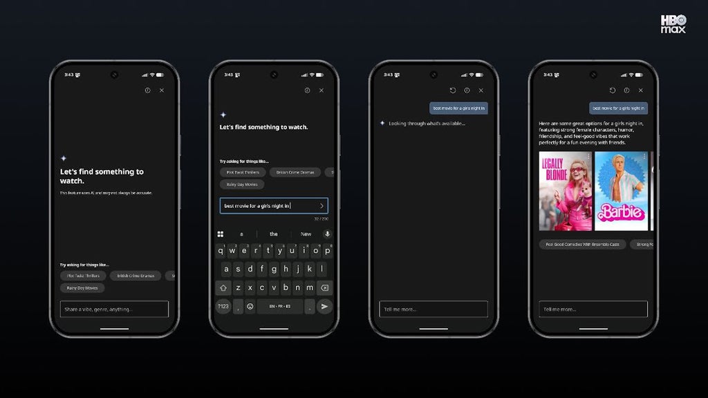 HBO Max Conversational Search