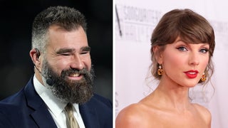 Jason Kelce Says He’s ‘Never Been More Nervous’ Than Hosting Sister-in-Law Taylor Swift on His Podcast
