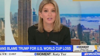 Katy Tur Slams Trump for Making US World Cup Team ‘Look Like Cheaters’ Over FIFA Red Card