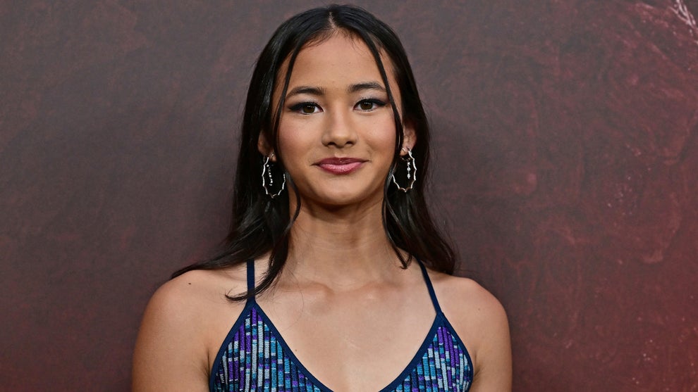 Kaylee Hottle attends the world premiere of "Godzilla x Kong: The New Empire" at the TCL Chinese Theater in Hollywood on March 25, 2024. (Photo by Frederic J. BROWN / AFP) (Frederic J. Brown/AFP via Getty Images)