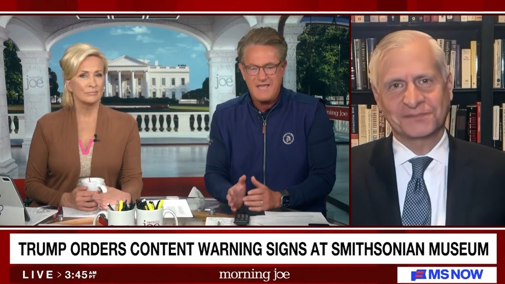 Mika Brzezinski and Joe Scarborough host the July 27, 2026 edition of "Morning Joe" (MS NOW)