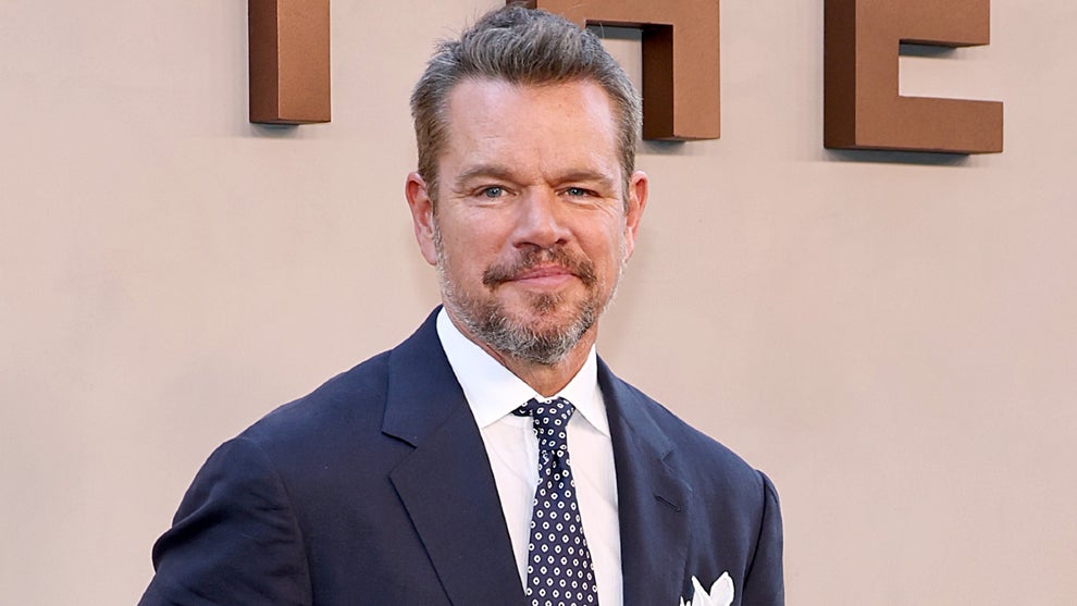 Matt Damon attends "The Odyssey" New York Premiere at AMC Lincoln Square Theater on July 14, 2026 in New York City. (Jamie McCarthy/Getty Images)