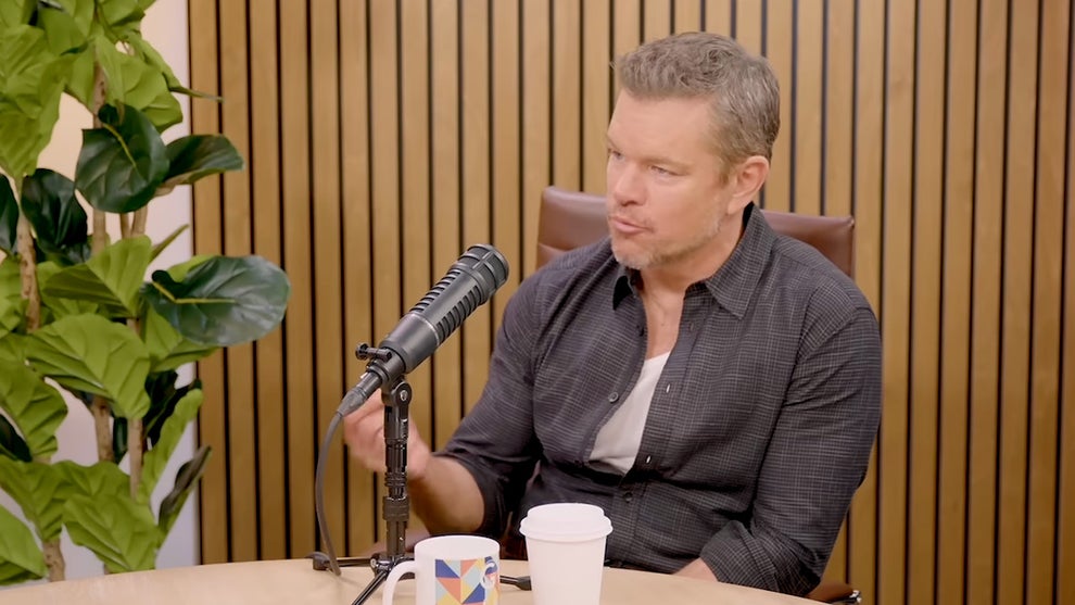 Matt Damon (Credit: Good Hang podcast)