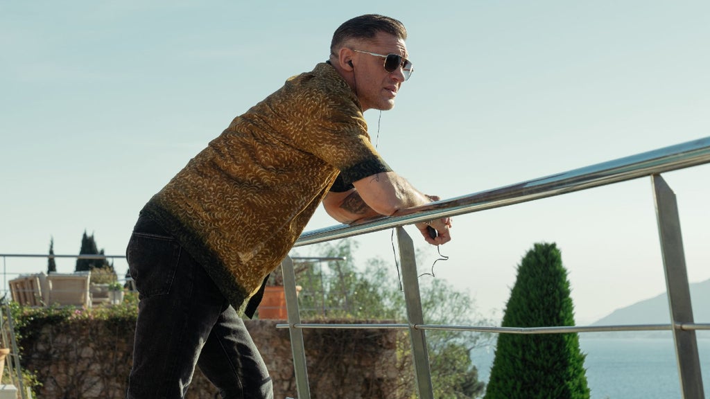 Tom Hardy in "MobLand"