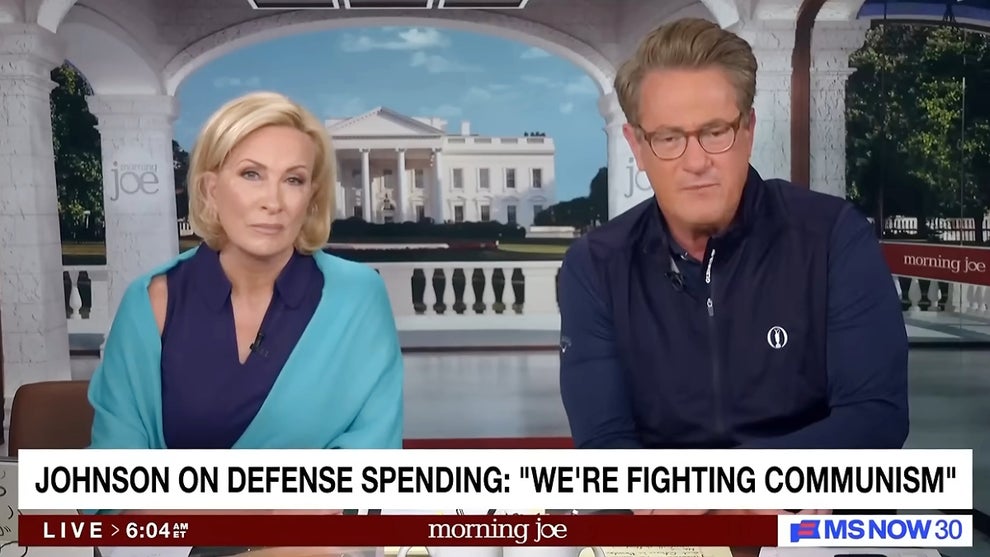 Mika Brzezinski and Joe Scarborough host the July 15, 2026 edition of "Morning Joe" (MS NOW)