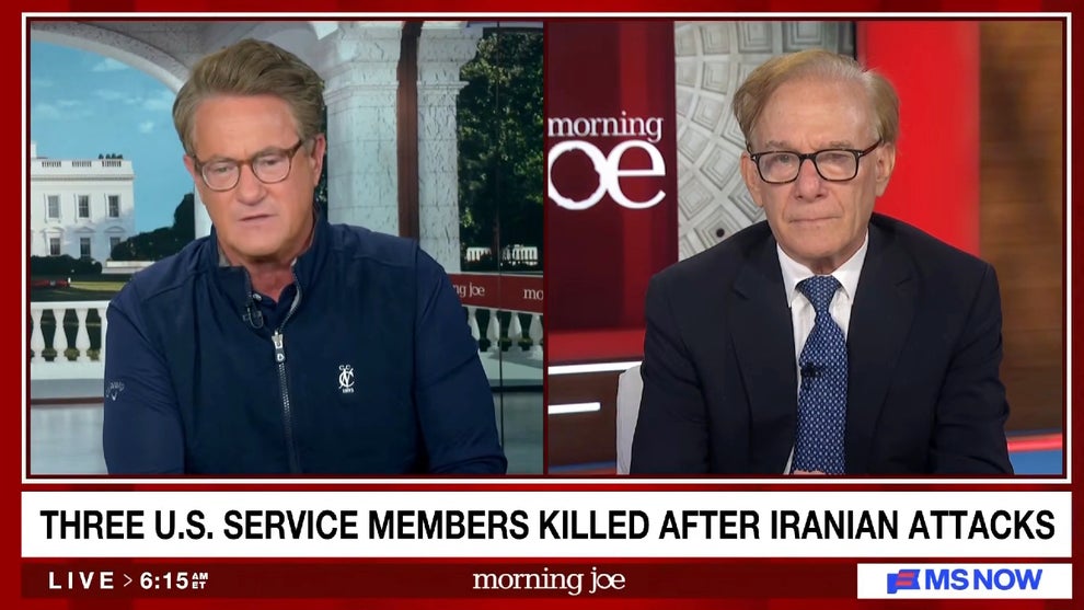 Joe Scarborough hosts the July 20, 2026 edition of "Morning Joe" (MS NOW)