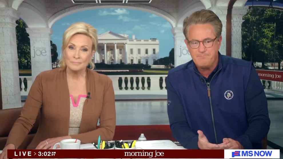 Mika Brzezinski and Joe Scarborough co-host the July 27, 2026 edition of "Morning Joe" (MS NOW)