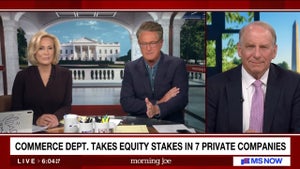 Mika Brzezinski and Joe Scarborough co-host the July 31, 2026 edition of "Morning Joe" (MS NOW)