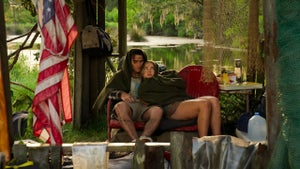 Chase Stokes as John B, Madelyn Cline as Sarah Cameron in "Outer Banks" (Credit: Courtesy of Netflix)