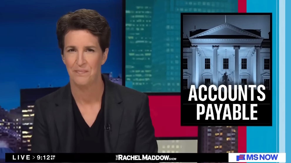 Rachel Maddow hosts the July 27, 2026 edition of "The Rachel Maddow Show" (MS NOW)