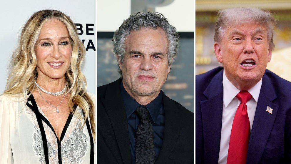 Sarah Jessica Parker, Mark Ruffalo, Donald Trump