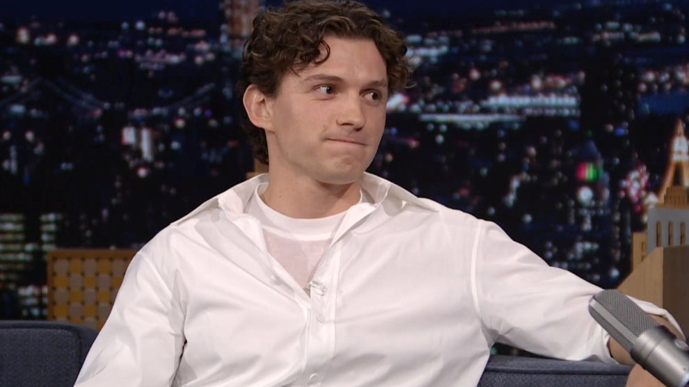 Tom Holland appears as a guest on the July 13, 2026 edition of "The Tonight Show Starring Jimmy Fallon" (NBC)