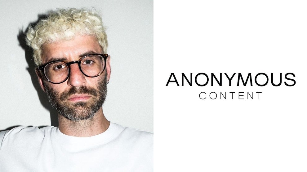 Theo James Krekis, Anonymous Content logo