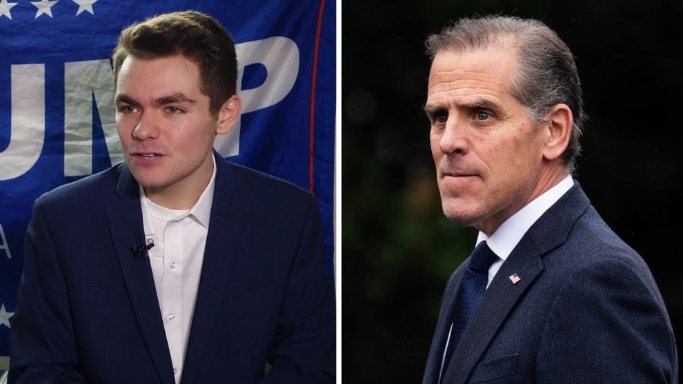 Nick Fuentes, Hunter Biden
