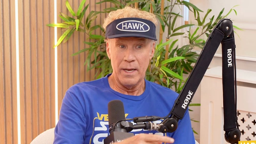 Will Ferrell on "Happy Sad Confused" (Credit: Josh Horowitz/YouTube)