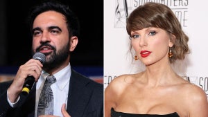 Left: New York City Mayor Zohran Mamdani (Michael M. Santiago/Getty Images), Right: Taylor Swift (Jamie McCarthy/Getty Images)