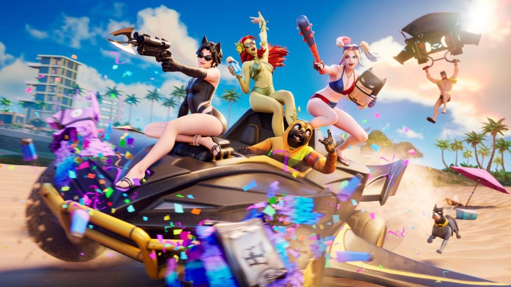A DC collab in Fortnite
