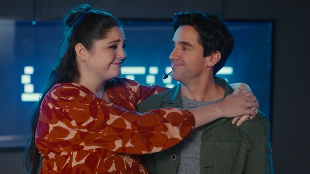 Meg Stalter and Paul W. Downs in "Hacks"