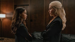 Zoe Saldaña and Nicole Kidman in "Lioness" Season 3