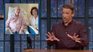 Seth Meyers Says Trump’s Team Explains Boos by Telling Him It’s Ghosts: ‘Just Mitch McConnell Saying Hello’