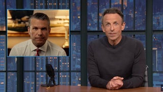 Seth Meyers Scoffs at Pete Hegseth’s New Testosterone Screening Program: ‘Is Testosterone Gonna Fix the War?’