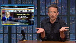 Seth Meyers Tells Fox News to ‘Just Hang Up’ on Trump When He Goes Off Topic: ‘You’re Not Going to Get Him to Stop’