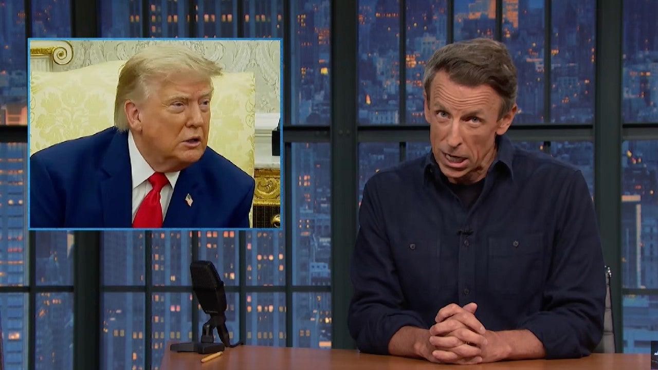 Seth Meyers Thinks Trump Was 'Genuinely Asking' Reporter If She Knew Something He Didn't About Iran War