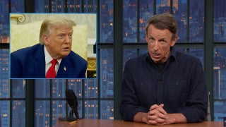 Seth Meyers Thinks Trump Was ‘Genuinely Asking’ Reporter If She Knew Something He Didn’t About Iran War