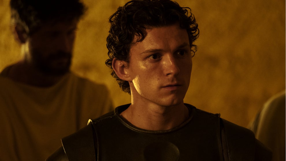 Tom Holland in "The Odyssey"